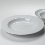 12″ White Round Pasta Plate