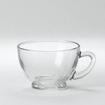punch cup clear glass