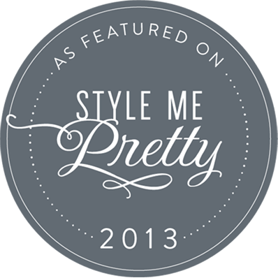As Featured on Style Me Pretty