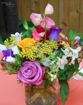 Bright floral arrangement
