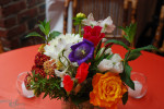 Bright floral arrangement