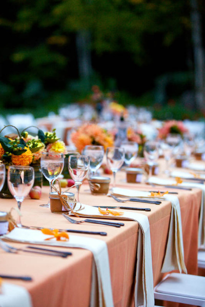 Fall Wedding Tablescape