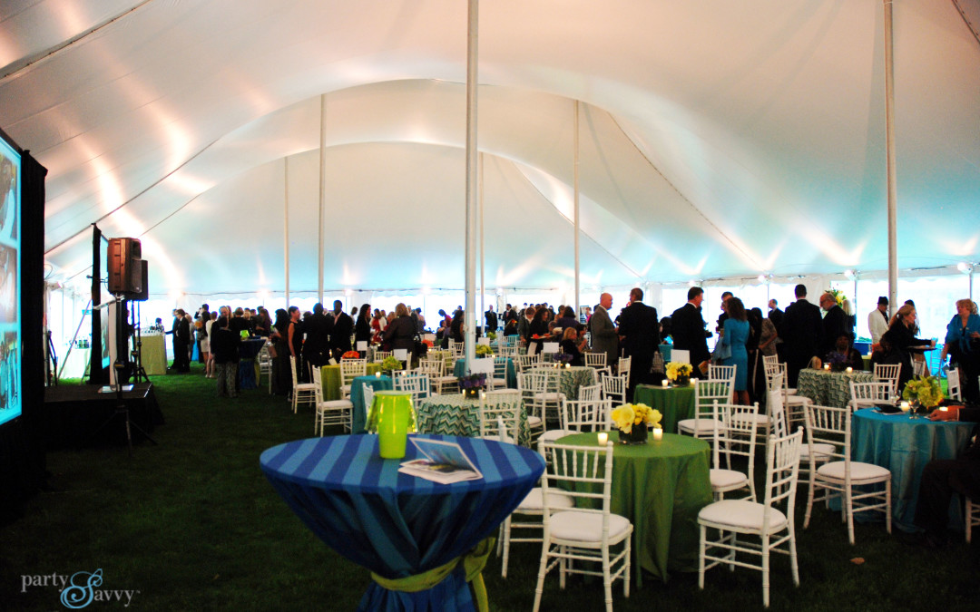 Corporate tented event Pittsburgh