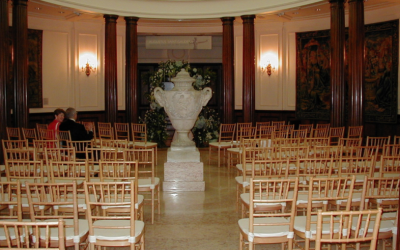 Wedding Ceremony in The Frick Rotunda