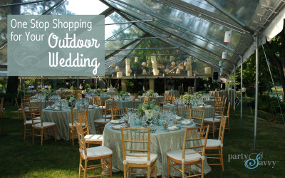 One Stop Shopping For Your Outdoor Wedding