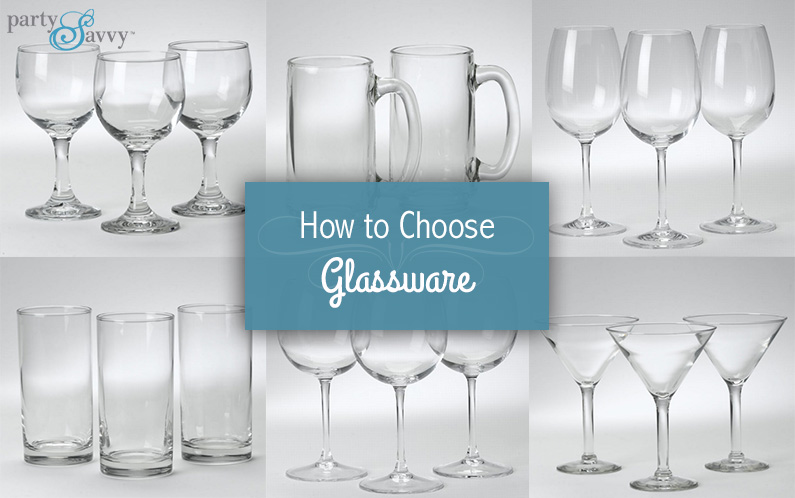 how to choose glassware for the right drink