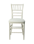 white chiavari chair rental