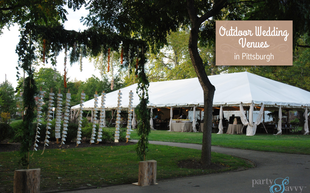 Outdoor wedding venues in Pittsburgh