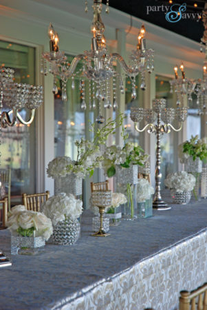 oakmont country club wedding chandelier
