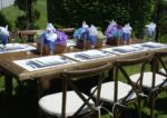 farm table banquet table