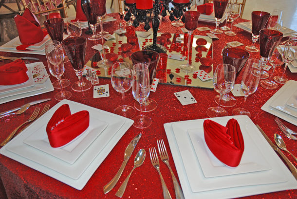 valentine's tablescape