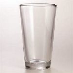 16 oz. pint glass barware rental