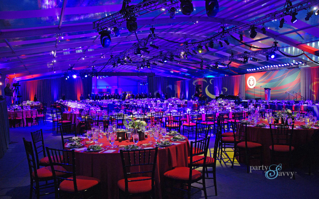PartySavvy Partners with Carnegie Mellon University to Produce Stunning Large-Scale Tented Event