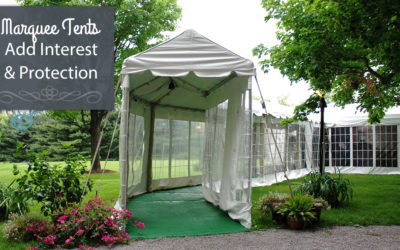 How Marquee Tents Add Interest & Protection for Special Events