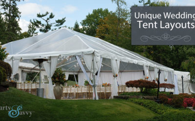 Unique Wedding Tent Layouts